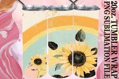 Lively Evenings 20oz tumbler wrap, Rainbow Product Image 1