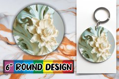 Trendy Abstract Keychain Selection Product Image 1