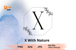 With Nature Monogram Product Image 1