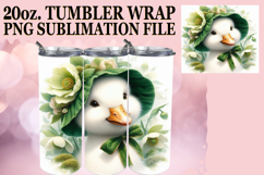 Uplifting Vibes 20oz tumbler wrap, Goose Product Image 1