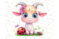 Cute Animal Friends Clipart PNG, Bright Spring Animal Duos Product Image 4