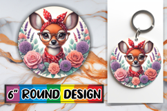 Enchanted Car Coaster Circle, Cute Animals Product Image 1
