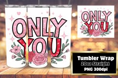 20oz Sublimation Gift Template , Valentines Product Image 1