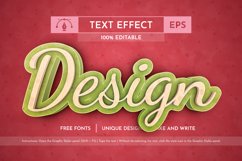 3D Apple - Editable Text Effect, Font Style Product Image 4