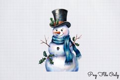 Victorian Winter Clipart Sublimation PNG Product Image 1