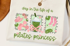 Coquette Day in the Life of a Pilates Princess PNG Design Product Image 3