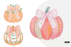 Hand-drawn Pumpkin Clipart Product Image 1