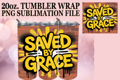 Sweet Sublimation 20oz tumbler wrap, Religious Product Image 1