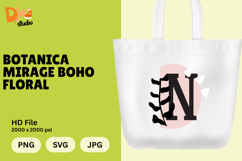 Botanica Mirage Boho Floral Monogram Product Image 1