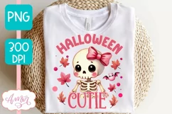 Halloween cutie PNG for sublimation | Pink Halloween PNG Product Image 2