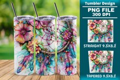Dreamcatcher 20oz skinny Tumbler wrap design png Product Image 1