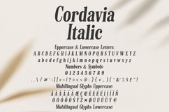 Cordavia Font Bundle - Modern Serif Font Family with Swashes Product Image 13