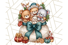 Christmas North Pole Village PNG Clipart, Cute Holiday Art Product Image 4