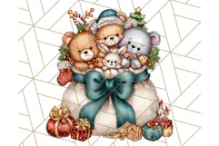Christmas North Pole Village PNG Clipart, Cute Holiday Art Product Image 4