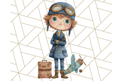 Cute Career Clipart Watercolor Professions Clip Art for Kids Product Image 4