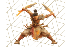 Autumn Circus Performers Clipart Vintage Characters PNG Product Image 4