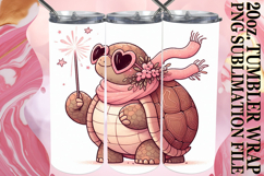 PRESENT OF JOY 20oz TUMBLER WRAP, Turtle Product Image 1
