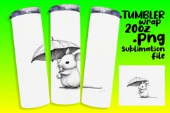 Unique Boho Animal Artistry Tumblers Product Image 1