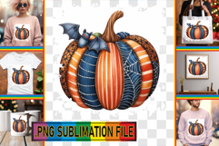 Bright TSHIRT Ideas Magic PNG, Pumpkin Watercolor Product Image 1