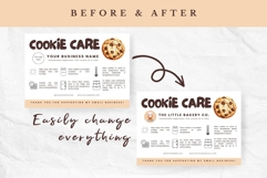 Cute Cookie Care Form Canva Template Product Image 4