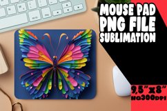 Butterfly Bloom 3D Mouse Pad - Spring Product Image 1