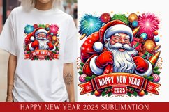 Happy New Year 2025 Sublimation, christmas santa bundle Product Image 4