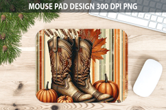Boots Mouse pad Sublimation - Thanksgiving PNG Design Product Image 1