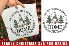 Our Frist Christmas In Our Home Svg | Christmas svg | Svg Product Image 1