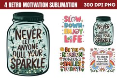 Retro Motivation Sublimation P Product Image 1