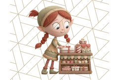 Santa Claus Clipart, North Pole Holiday PNG Graphics Product Image 4