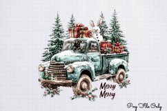 White Rustic Christmas Clipart PNG Product Image 1