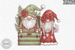 Christmas Gnome Sublimation - Clipart PNG Bundle Product Image 3