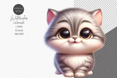 Farm animals clipart, Kitten clipart, Cute animals Product Image 1