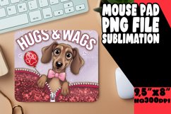 Sweet MOUSE PAD Sublimation Style, Valentines Product Image 1