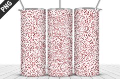 Pink Plaid Tumbler Design | Valentine&#039;s Day Tumbler Wrap Product Image 3