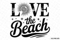Love the Beach svg | Summer Svg | Svg Cut Files Product Image 1