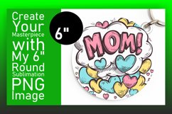 Mom's Day Watercolor Circle Delights Product Image 1