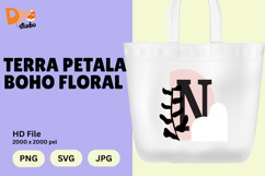 Terra Petala Boho Floral Monogram Product Image 1