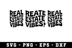 Real Estate Vibes Svg |Real Estate SVG Cut files |Cricut Product Image 1