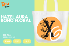 Hazel Aura Boho Floral Monogram Product Image 1