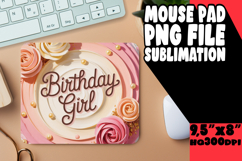 UNIQUE mouse pad Gift Magic, Girl Quote Product Image 1