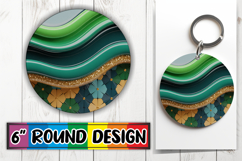 Cheerful Circle Coasters Design PNG, Pattern Product Image 1
