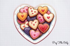 Farmhouse Love Valentine Clipart PNG Product Image 1