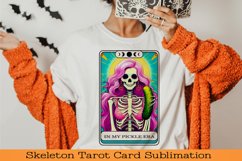 Skeleton Tarot cards Sublimation BUNDLE, PNG. Product Image 22