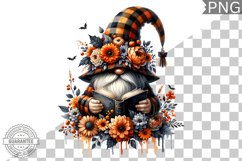 Halloween Gnome Sublimation - Clipart PNG Design Product Image 1