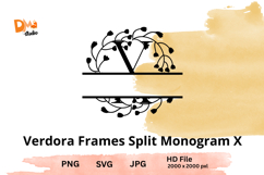 Verdora Split Frames Monogram Product Image 1