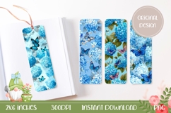 Nature Bookmark Designs, Butterfly Bookmark PNG Product Image 1