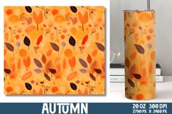 Autumn Tumbler Wrap, Tumbler Wrap PNG Product Image 1