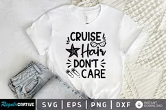 Cruise Hair Don't Care SVG, Summer SVG Design Product Image 1