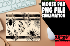 Radiant Mouse Pad Sublimation PNG, Halloween Product Image 1